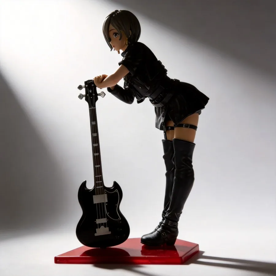 

Girls Band Cry Rupa Figure 23cm Anime Beautiful Girl Collectible Model Desktop Decoration Gift for Fans