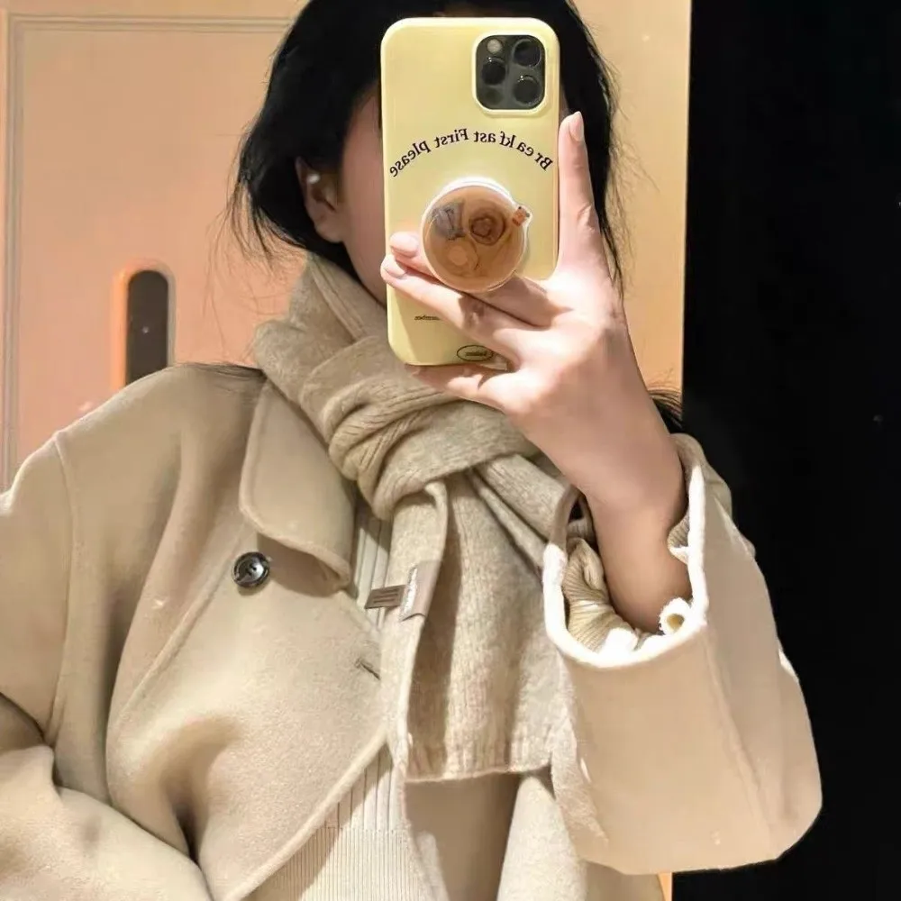 

Новый ветрозащитный утеплитель для шеи, холодостойкий универсальный вязаный шарф, вязаная теплая шаль для катания на лыжах