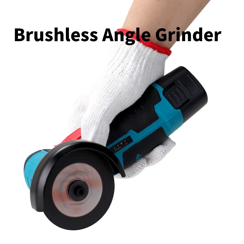 

12V Mini Brushless Angle Grinder Rechargeable Grinding Tool Diamond Polishing Cutting Machine Lithium Battery Tools For Home