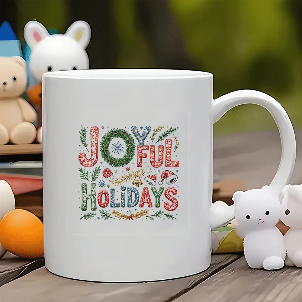 

Cozy Holiday 11oz Mug Customized Christmas Gift Kids Water Cup Family Office Creative Coffee Cup Set
