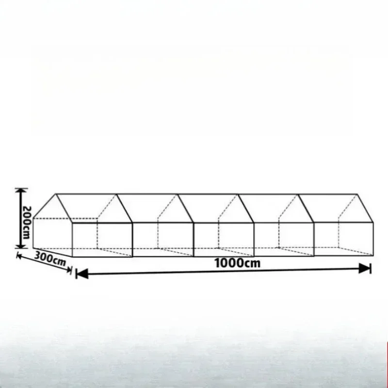 Courtyard chicken tunnel cage runway ground  runway outdoor outdoor shed rainproof chicken cage
