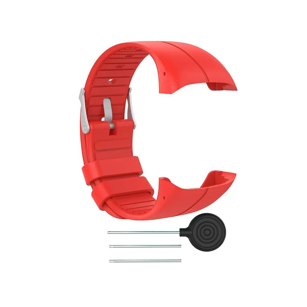 Dây Silicon Cho Cực M400 Dây Đeo Tay Chống Thấm Nước Đồng Hồ Thông Minh Smartwatch Mềm Ban Nhạc Thoáng Khí Thay Thế Cực M430 Phụ Kiện