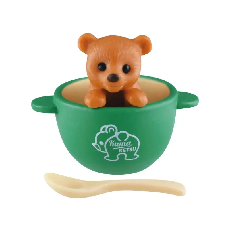 TARLIN Kawaii Cute Gashapon Figure Anime Little Bear Mini Gift Miniature Items Figurine Capsule Toy Boys Girls