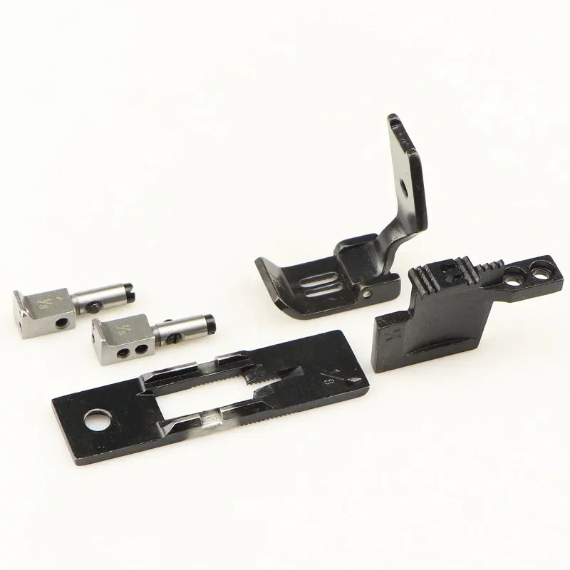 845 Double Needle Machine  Position Set Flat    Four-Piece  Plate Teeth Presser Foot Cell