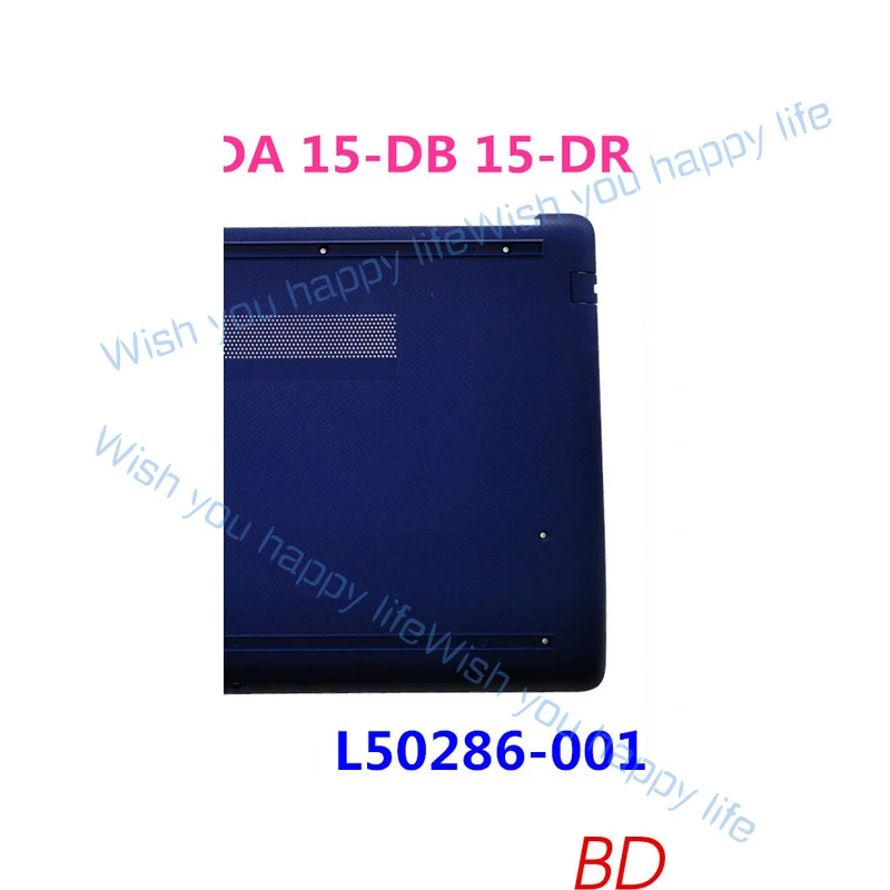 L... L50286-001 FOR HP 15T-DB 15-DA 15-DB 15-DR D Case Blue Bottom Case