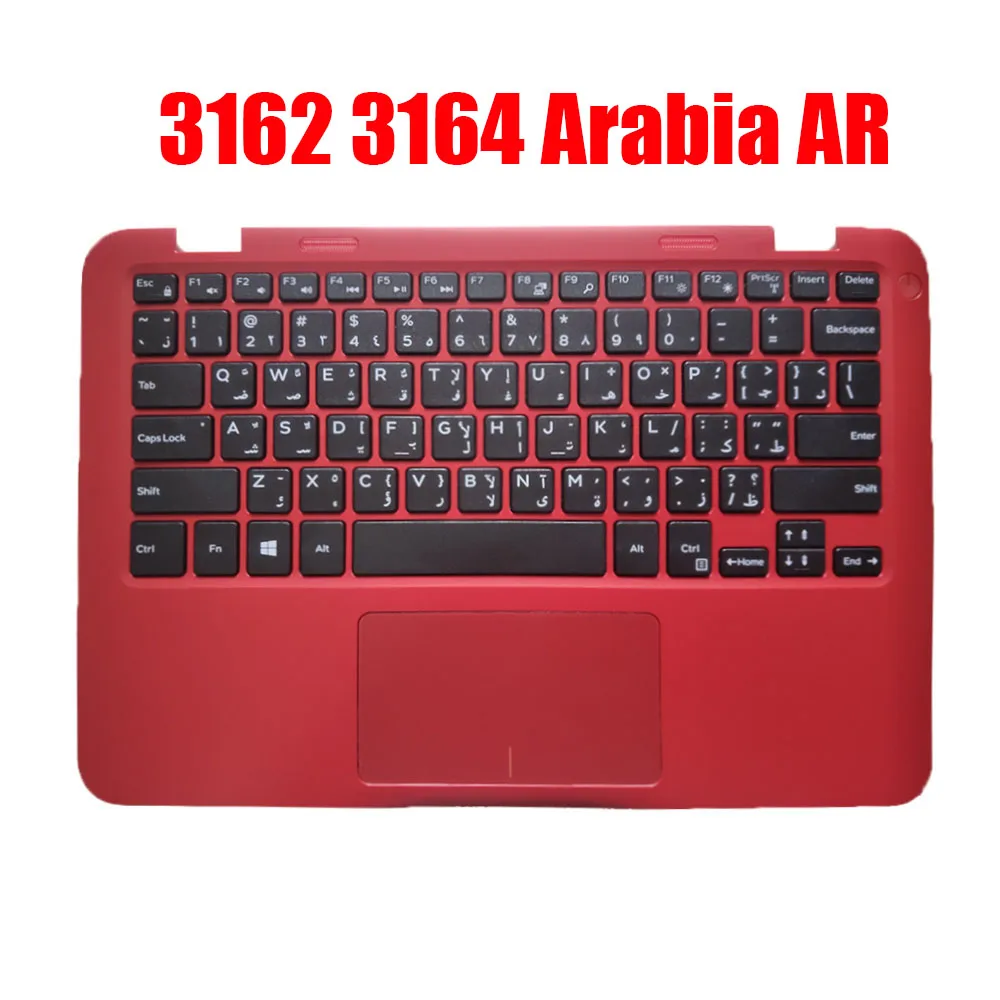 

Arabia AR Laptop Palmrest For DELL For Inspiron 11 3162 3164 010YFN 10YFN 054RJ3 54RJ3 0W60JF W60JF 0DRTK1 DRTK1 Red/Blue New