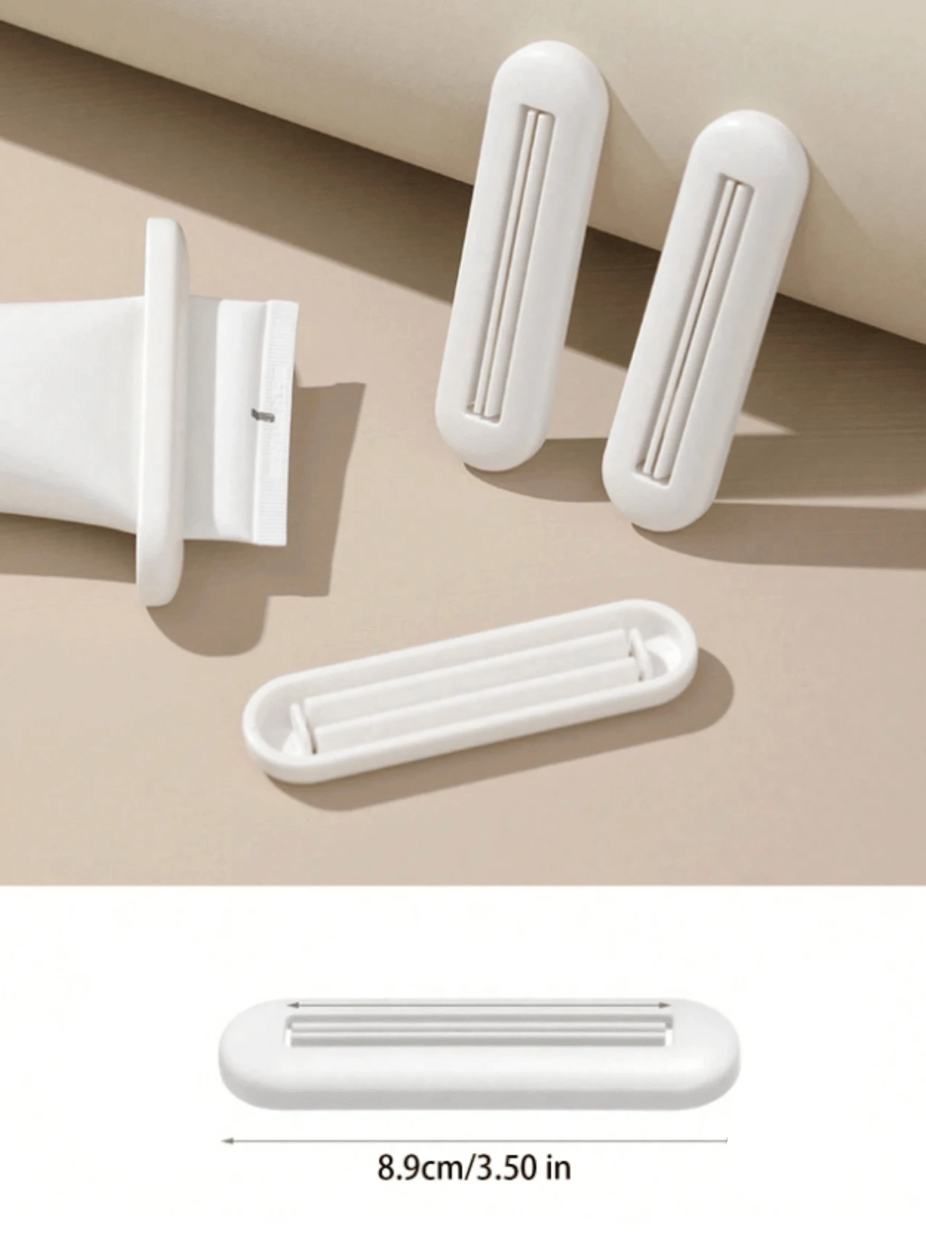 1/2/3pc Toothpaste Squeezer Manual Squeezed Toothpaste Tube Clips Multi-use Facial Cleanser Dispenser Household Bathroom Tools