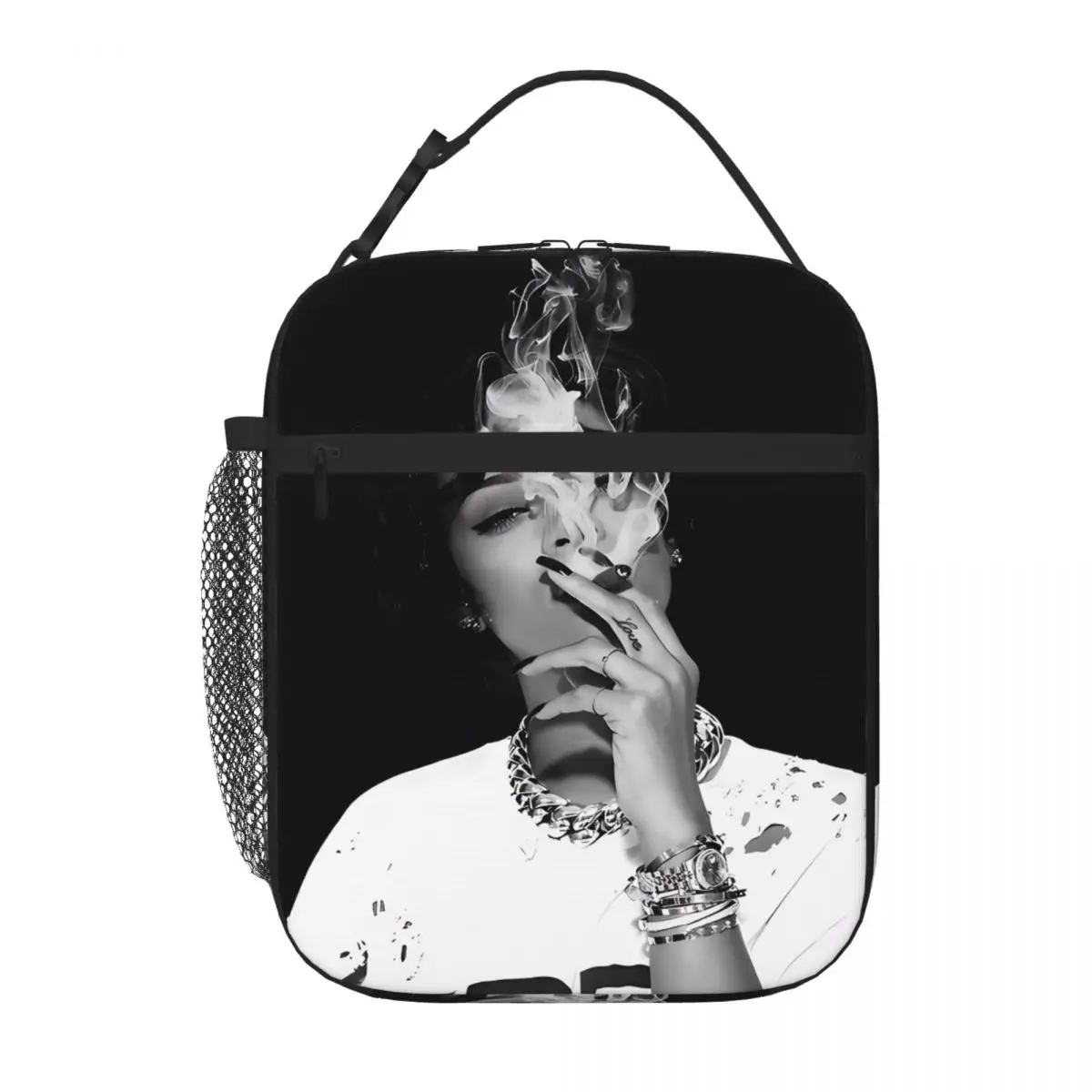 Bestselling The Sm Ke Rihannas Stitched Detail Office Lunch Bag Festival Outing Carry Lunch Bag