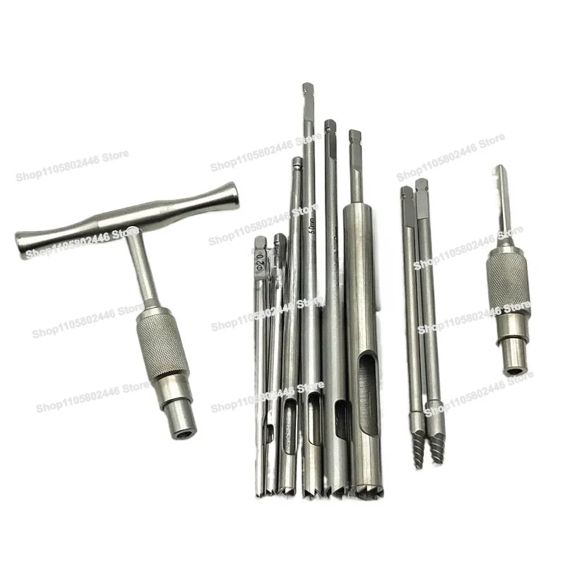 Orthopedic Quick Loading Broken Nail Remover, Quick Connecting Screw Slider, Broken Nail Hollow Saw Ring Saw Ring Drill