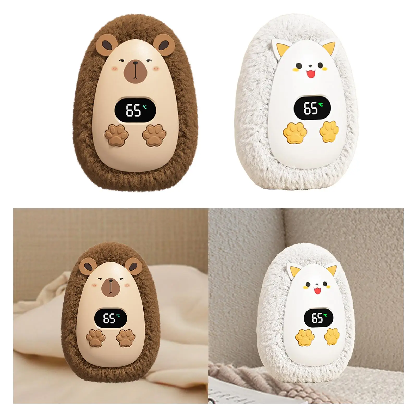 Electric Hand Warmer Practical Fast Heating Comfortable Winter Pocket Hand Warmer for Home Fishing Office Travel Boys Girls