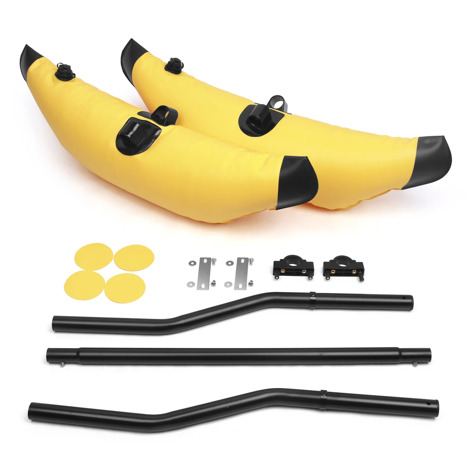 Kayak PVC Inflatable Outrigger Float with Sidekick Arms Rod Kayak Boat Fishing Standing Float Stabilizer System Kit