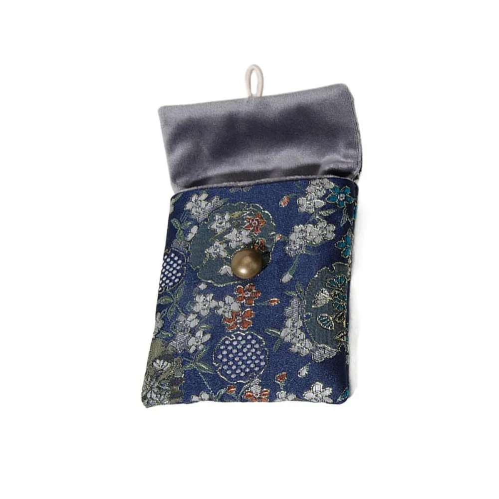 

Embroidered Flowers Jewelry Packing Bag Chinese Style Rings Necklace Jewelry Display Box Bracelet Organizer