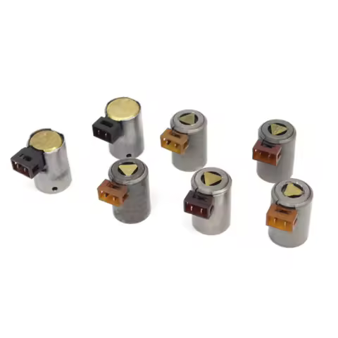 Original 01M Transmission Shift TCC EPC Solenoids Kit 095927333 095927331A 7PCS For VW Beetle Bora Golf Passat