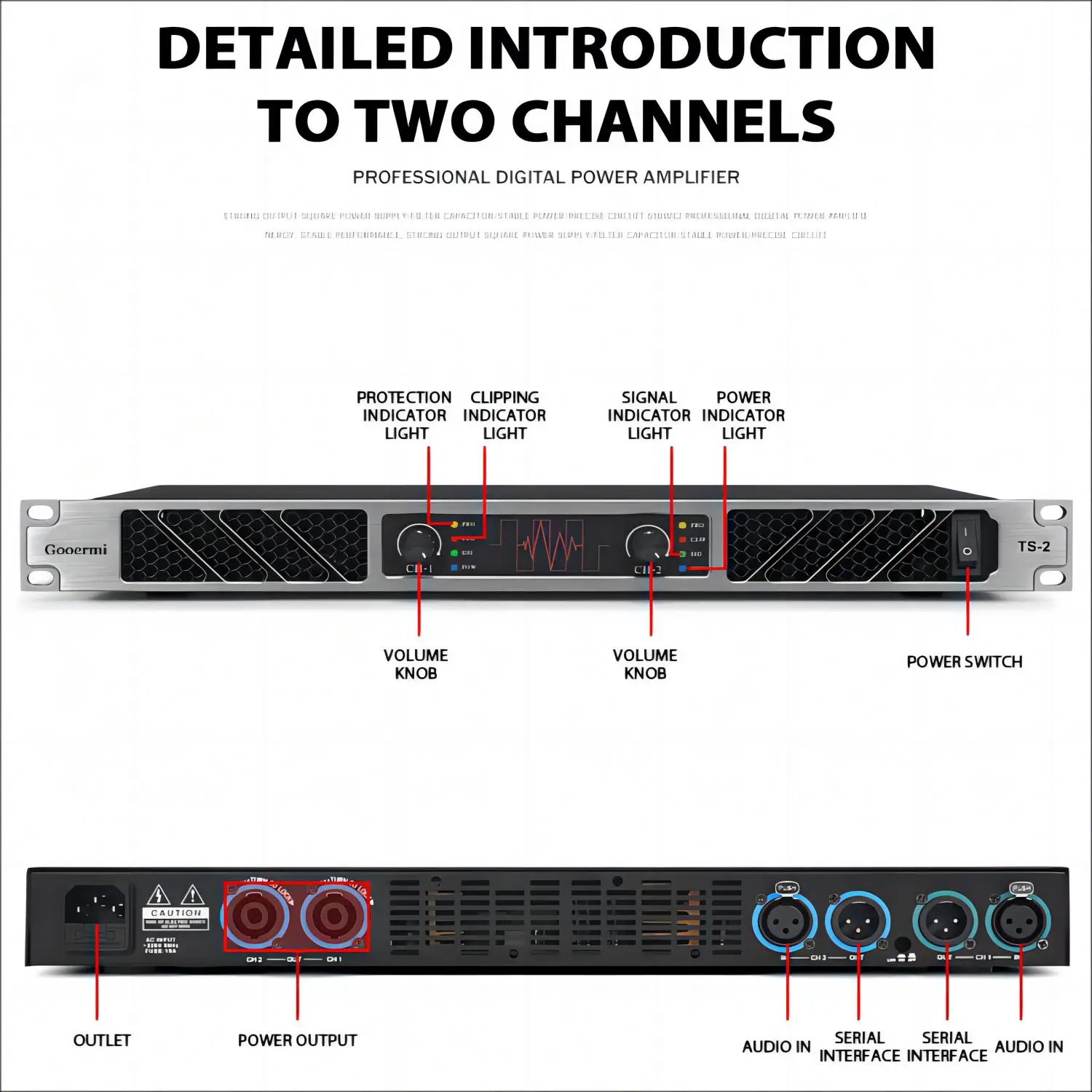 Professional Amplifier Ktv Karaoke Digital 3 In 1 With CE Certificate