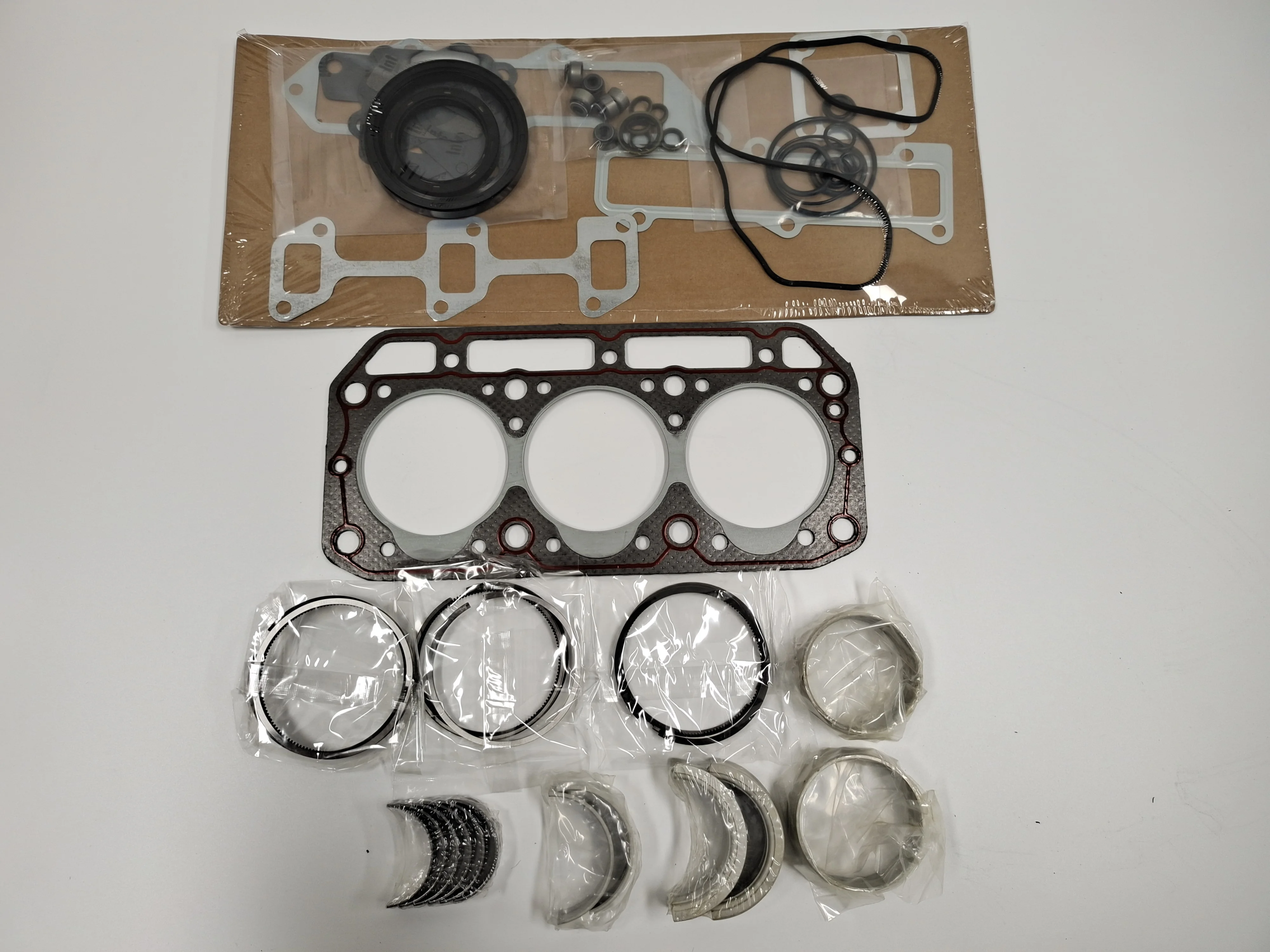 For Yanmar 3T84 3D84-1 3T84HL Piston ring + gasket kit engine bearing