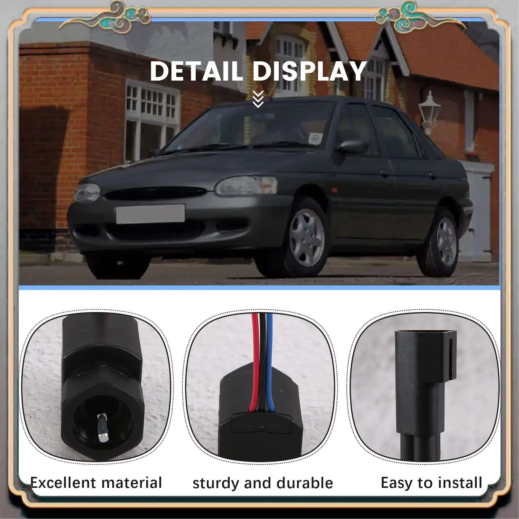 

Reliable-Speed Sensor Fits For Ford Escort (1995-01) Fiesta (1995-02) Cougar (1998-01) 95BB-9E731-BA