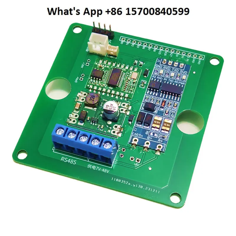 Voice to RS485 serial communication module AI offline intelligent interactive dialogue PLC control can customize commands