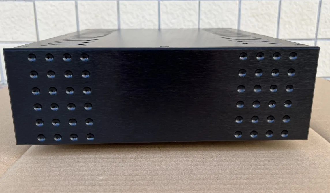 2023 mais recente versão 250*90*311mm chassi amplificador de potência de alumínio completo