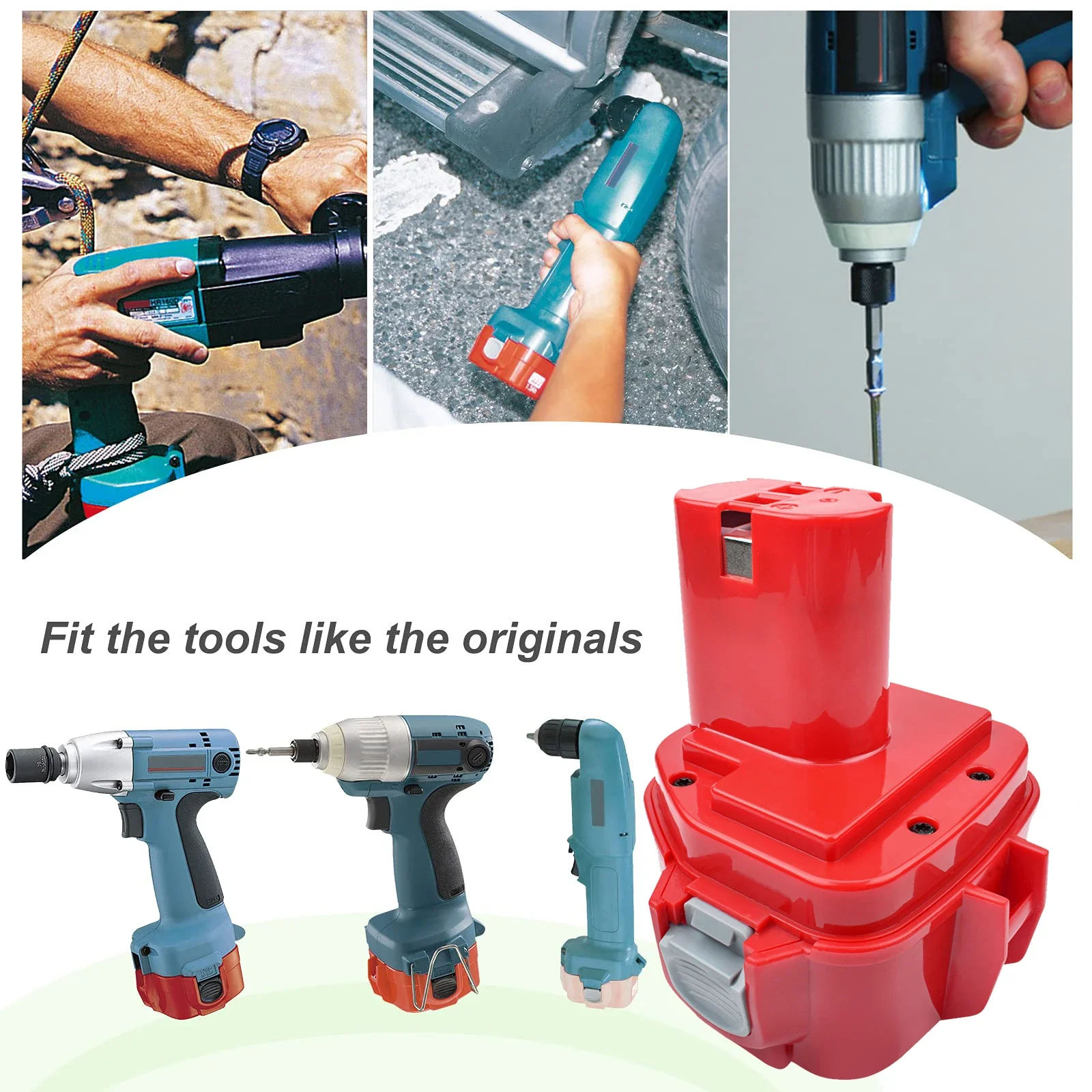 🛒 12 فولت 4.5Ah لماكيتا 12 فولت ni-mh بطارية PA12 1220 1222 1233 1200 1234 1235 1235B 1235F 1235A مفك البطارية 🏆