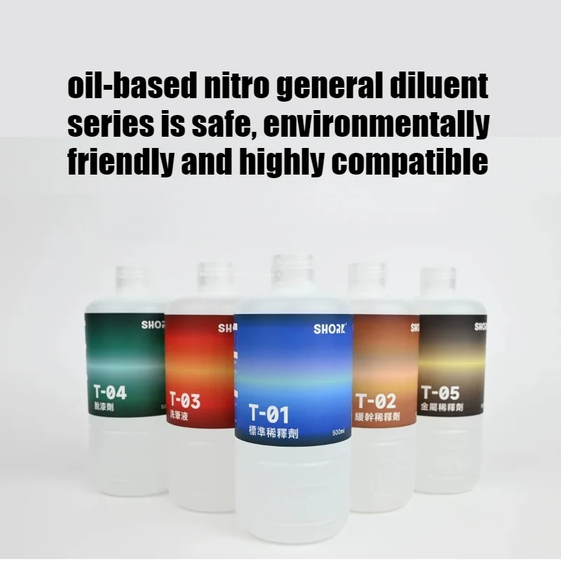 Oily Paint Special Use Diluent Pen Washer Fluid Paint Stripper 500ml DIY Handmade Model Ship Figurine Dilution Color Remover