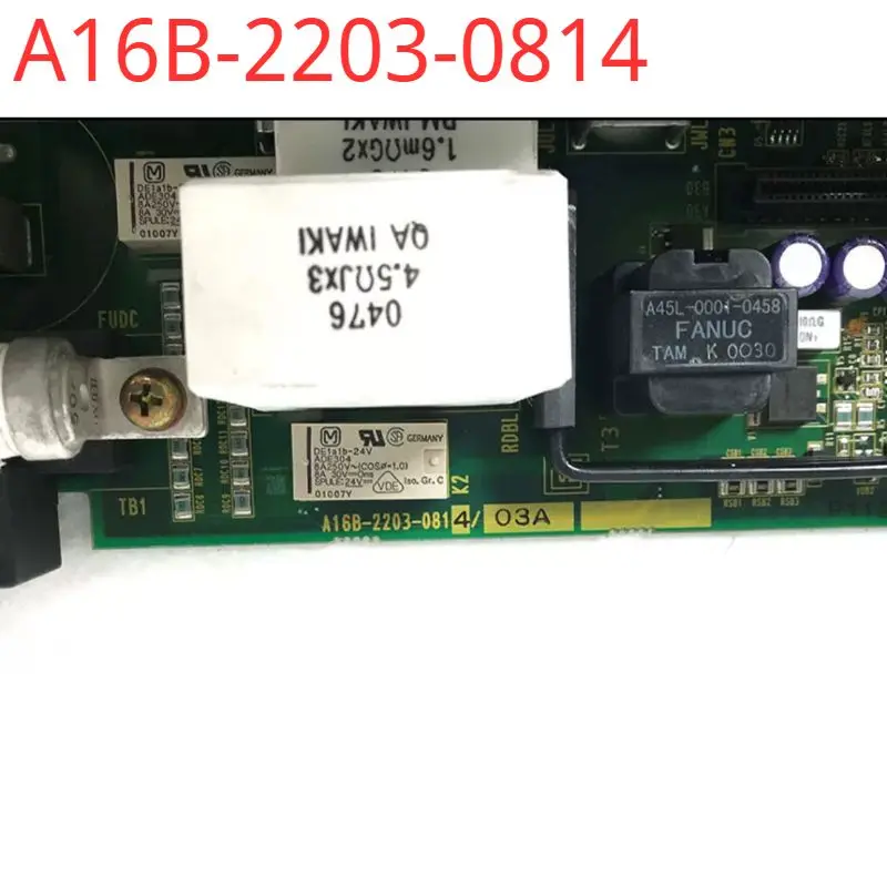 A16B-2203-0814 FANUC servo drive backplane detection OK