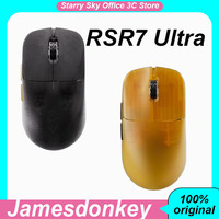 Jamesdonkey RSR7 Ultra Carbon Fiber Lightweight Mouse Wireless Tri-mode PAW3950 8K 0.125ms Low Delay PC Gaming Mice RSR7S