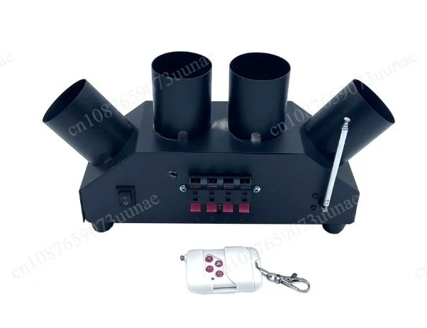 Wireless Remote Control Stage Atmosphere Prop 4 Sets Shapes Iron Base for Wedding Opening Circus Magic Performance
