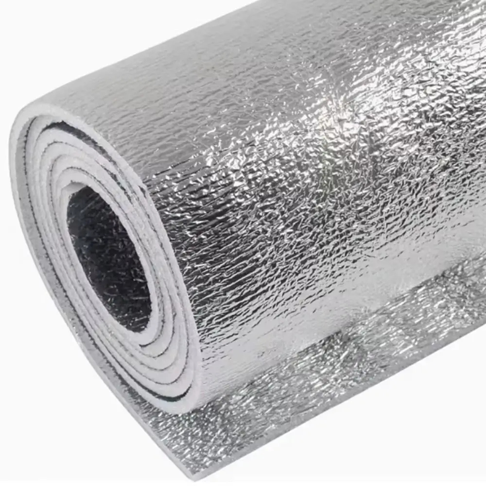 5m/10m Wall Insulation Film Waterproof Sunscreen Radiator Reflective Film Aluminum Foil Thickened Insulation Cotton