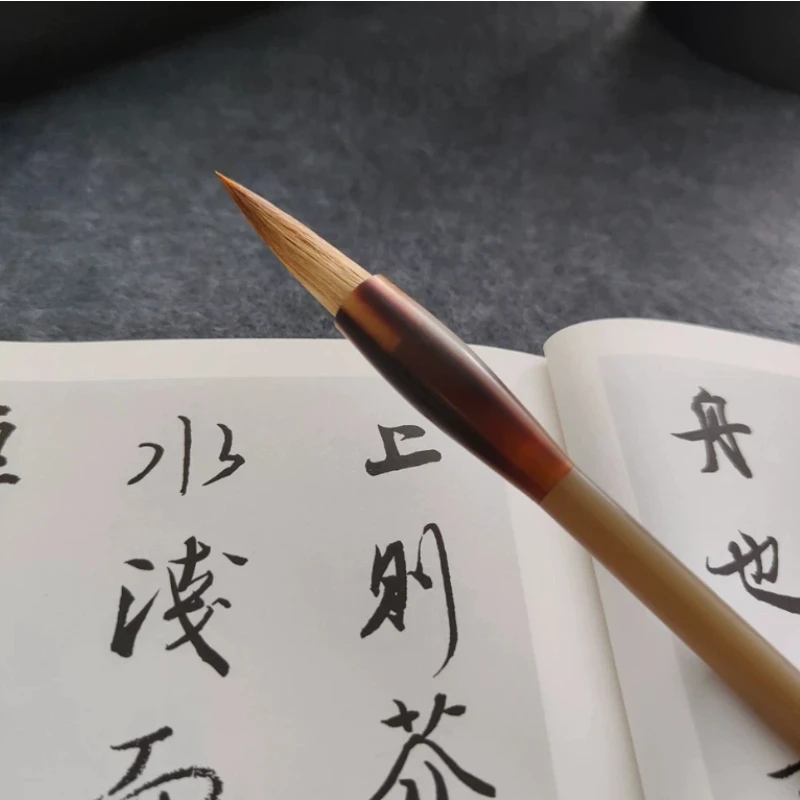Professional Grade Mixed Hair Calligraphy Brush Set Ouyang Xun Regular Script Brush Traditional Chinese Painting Huzhou Brush