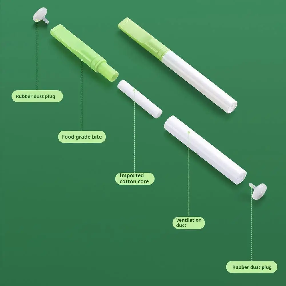 Mint Sigaret Vervanging Stok Rookloze Air Inhalator Adem Stop Roken Verslaving Roken Verlichten Vaping Tool Verse Hulpmiddel