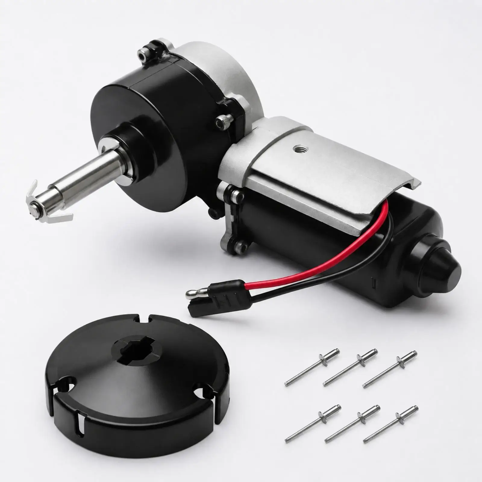 Powered Awning Drive Motor for RV Camper Replacement 3317084.000U with Mounting Hardware