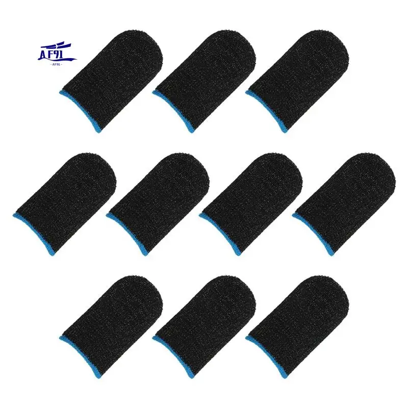 

AF91-500Pcs Ventilate Game Controller Finger Cover Sweat Proof Gaming Thumb Sleeve Finger Thumb Sleeve Gloves For Game