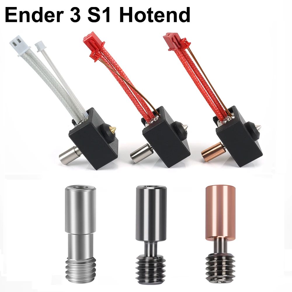 Ender-3 S1 Hotend Kit, Heatbreak Bi-Metal, peças de impressora 3D, extrusora Sprite, garganta bimetálica para Ender 3 S1 Print Head