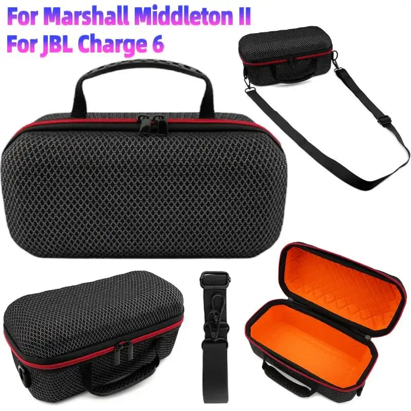 

Сумка для беспроводной колонки, звукопроницаемый защитный чехол, пылезащитный ящик для хранения для Marshall Middleton II, для JBL Charge 6