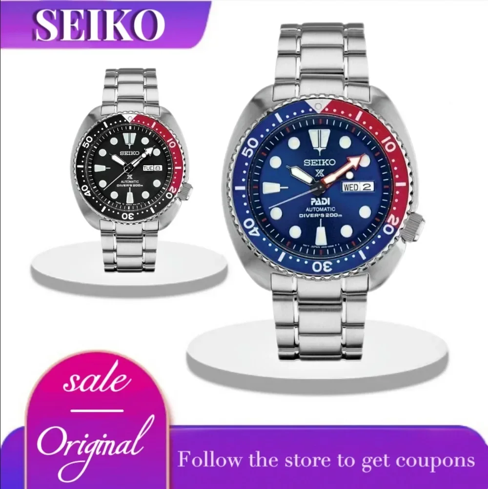 Original SEIKO 5 Men Watches SPRE99K1 PROSPEX Sports Series Watch Dual Calendar Luxury Fashion Business Waterproof  Wristwatches