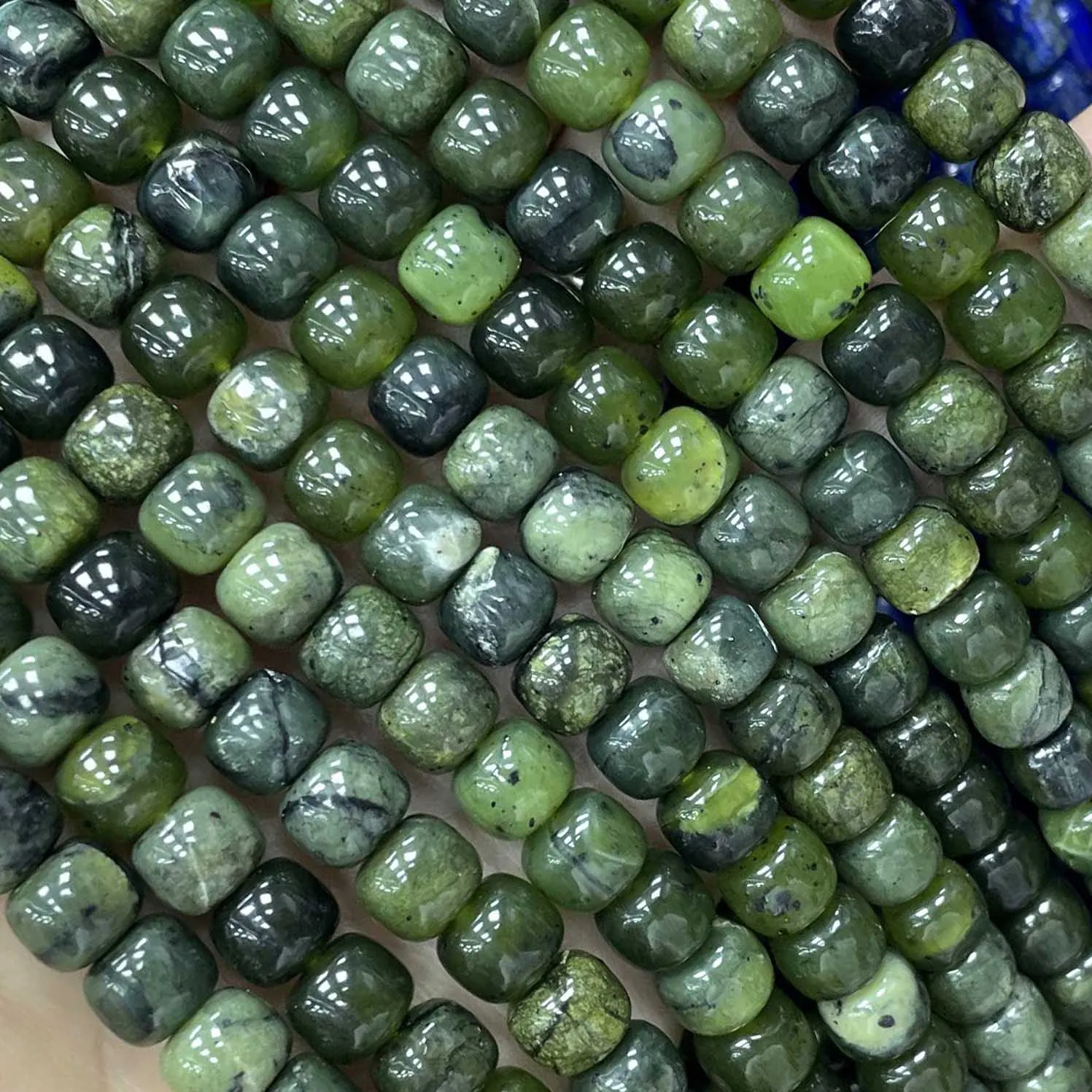 7X8MM Natürliche Edelsteinperlen Vintage Citrin Aquamarin Apatit Lose Zwischenperlen für Schmuckherstellung DIY Armband Anhänger Zubehör – Detail 14