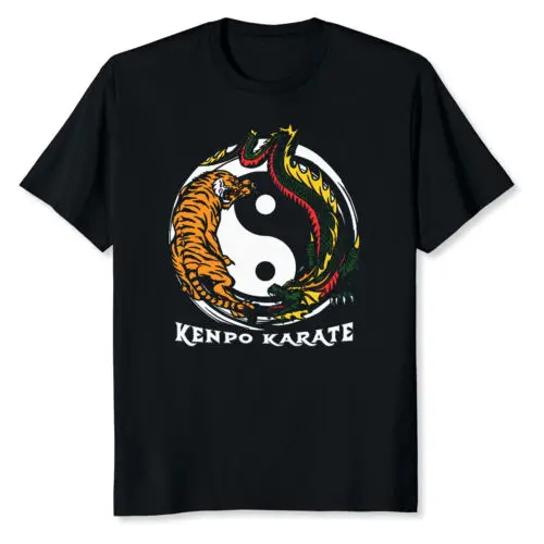 NEW LIMITED Self Defence Kenpo Karate Japanese Martial Arts T-Shirt