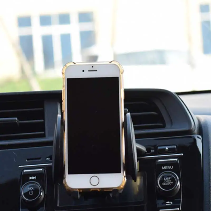 Supporto per auto Staffa per slot per CD Supporto universale regolabile 360 °   Supporto per telefono cellulare con rotazione per iPhone Xiaomi Samsung GPS