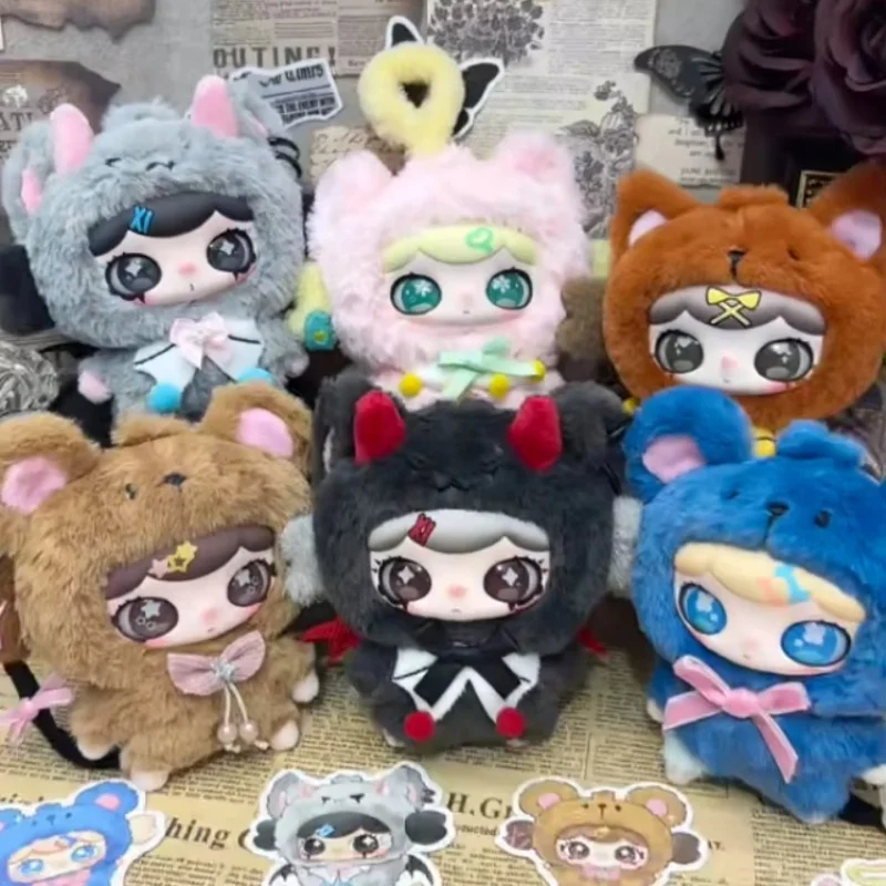

Подлинная серия Lulumi Whimsical Chronicles, слепая коробка, кавайная виниловая плюшевая кукла, сумка, подвеска, модная игрушка, орнамент, сюрприз, подарок для девочки