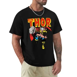 Thor Ragnarok Anime Guys T Shirt Harajuku Short Sleeve T-shirt 100% Cotton Graphics Tshirt Tops