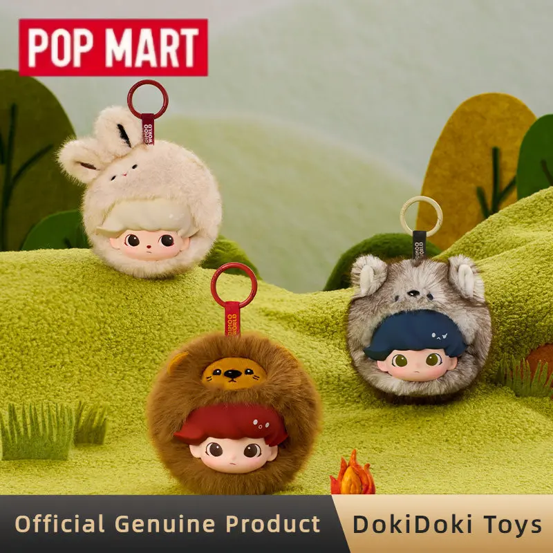 

POPMART Dimoo The Secret Theatre Club Series: Сумка для наушников (слепая коробка), плюшевый брелок-фигурка Dimoo, милые игрушки, подарок для девочки
