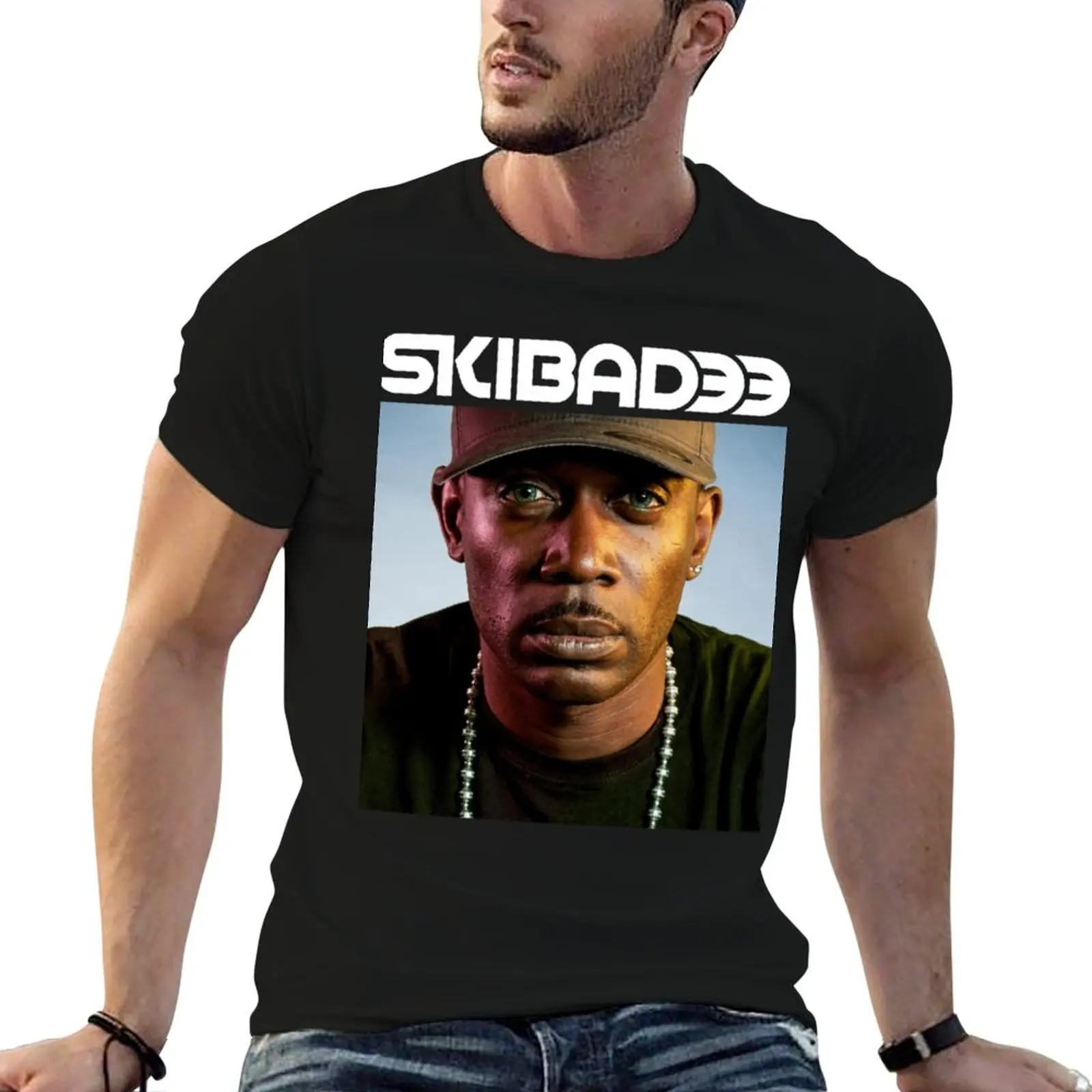 Essential graphic shirts MC t funny t SKIBADEE T-Shirt man cotton shirts