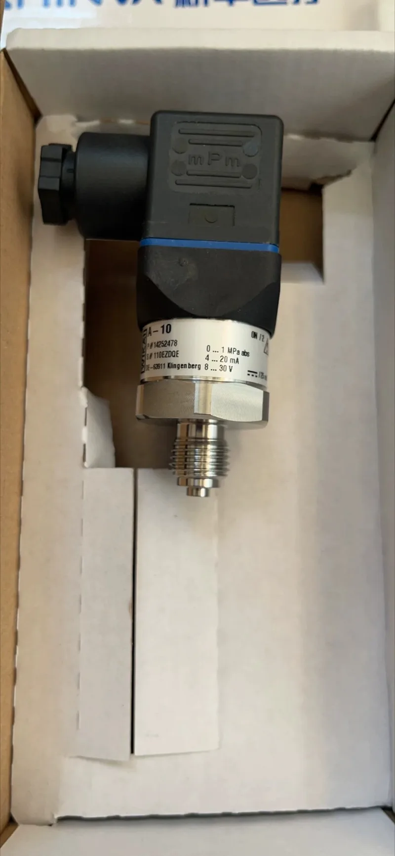 For Pressure Transmitter A-10 Measuring Range 0-10bar Absolute Replacement Spare Part For Steam Sterilizer Equipment