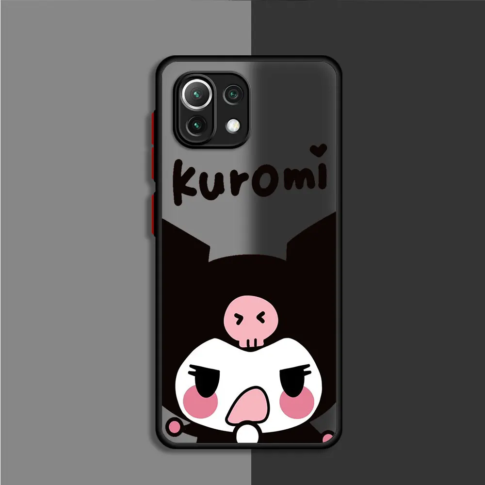 Anime Cute Kuromi Cartoon Case For Xiaoimi Poco X3 NFC 11T Pro 11 Lite X5 X4 12 13 9T 12X F3 M5 C40 C50 Funda Back Phone Cover