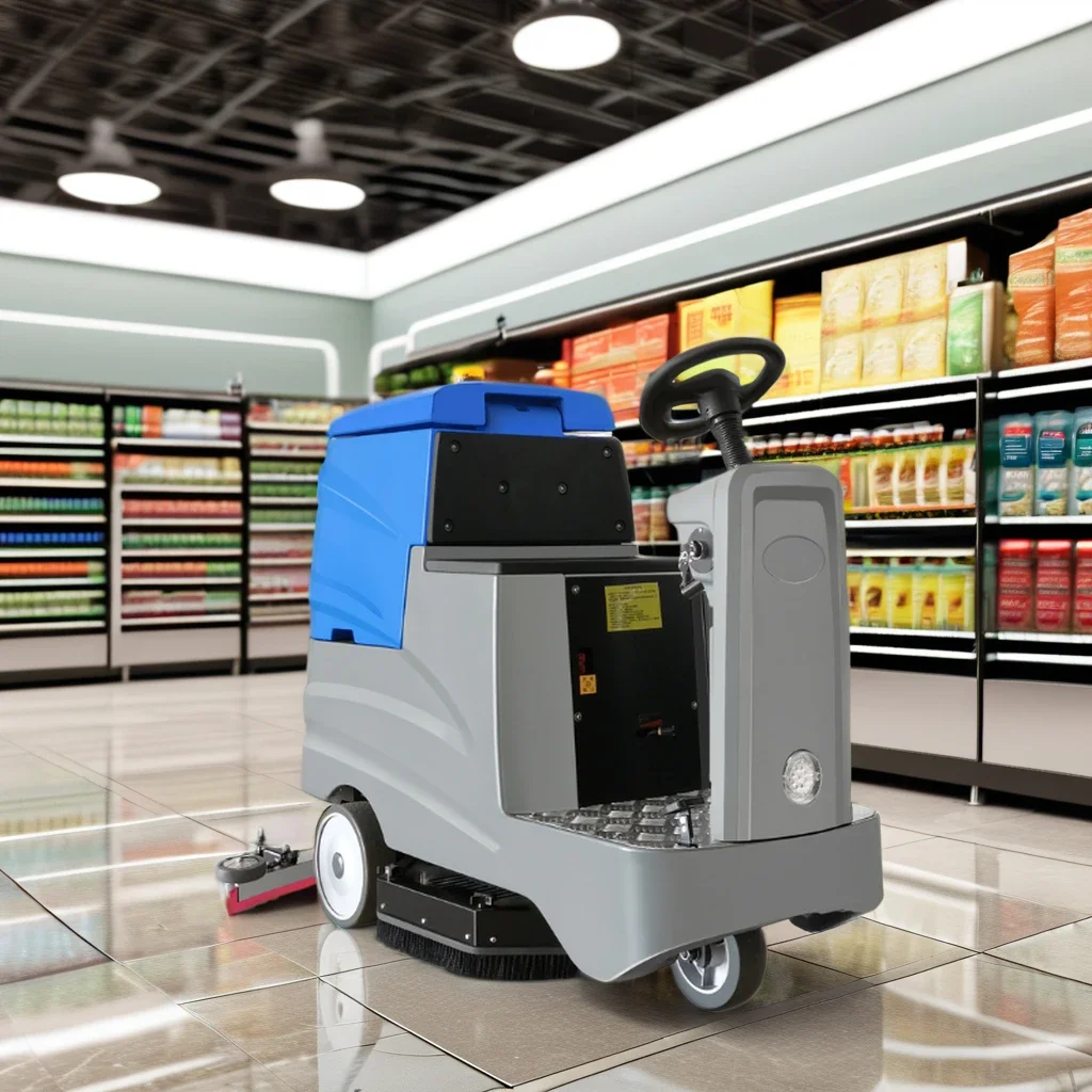 YG High Efficiency Commercial Electric Floor Cleaning Machine for Warehouse/Airport /Supermarket