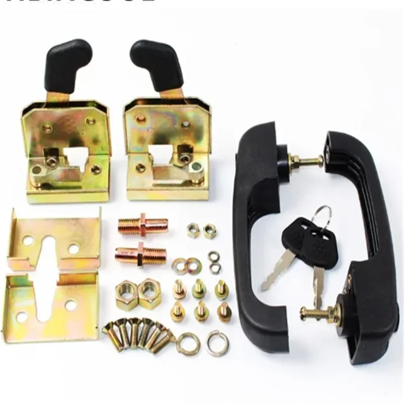 

Замок двери кабины вилочного погрузчика (полный комплект) для Heli 1-10T, запчасти для вилочных погрузчиков, модель 2026 года