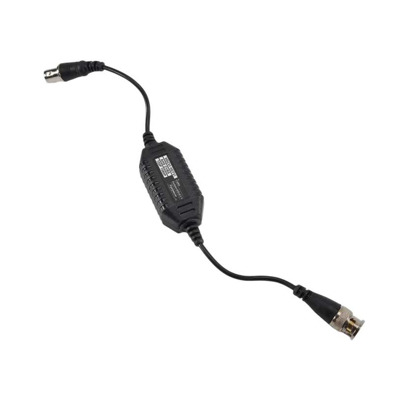 6Pack X(BNC Male to Female Coaxial Video Ground Loop Isolator Balun for CCTV Camera