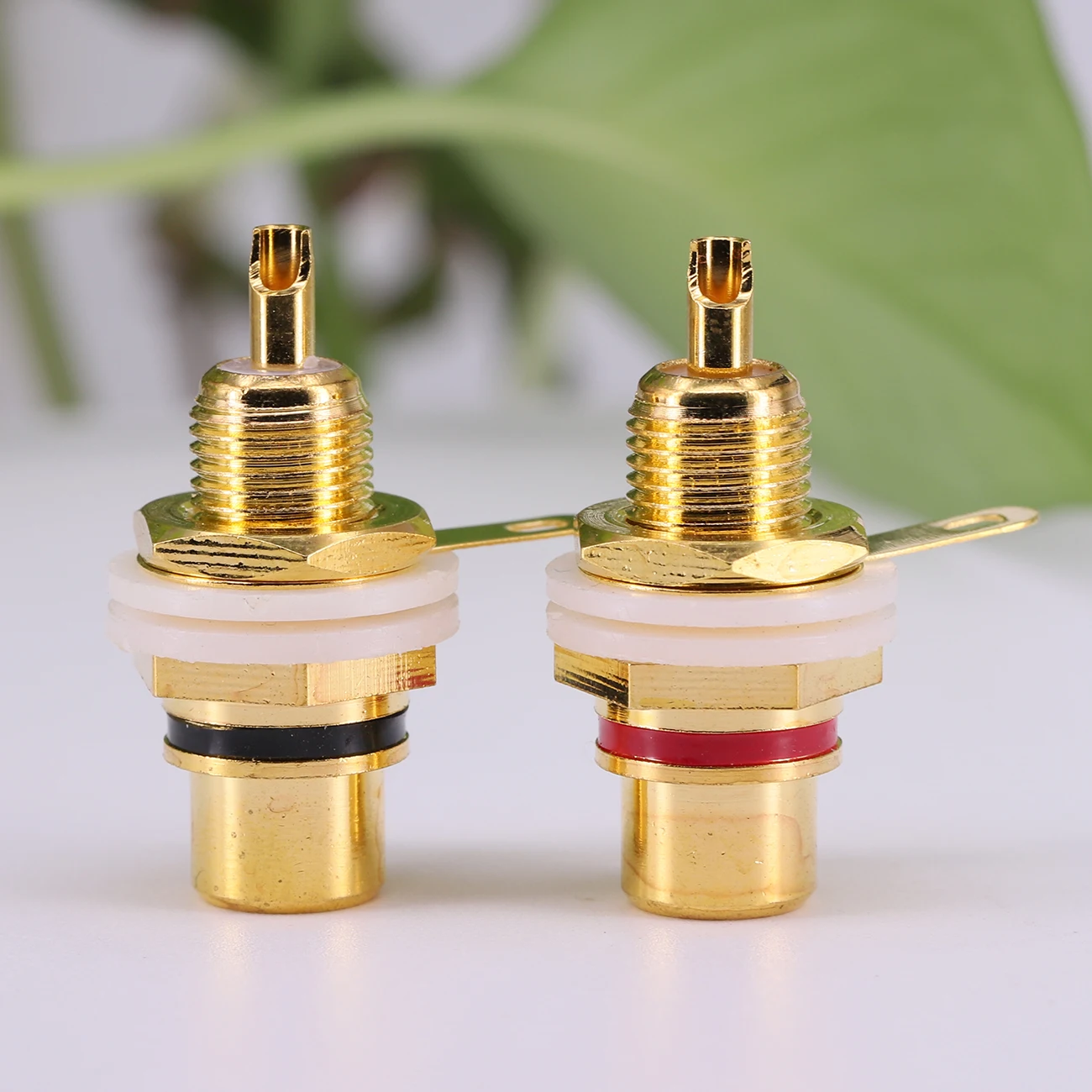 Аудиоразъем RCA, гнездовой разъем, колонка, Клемма, шасси, панель, монтаж, соединители CMC, циклическая гайка, AV разъем 3,5 мм