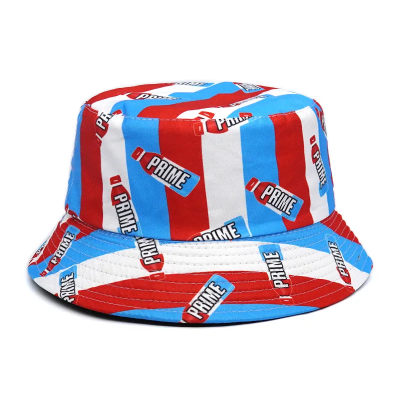 New Fashion Prime Bottle Bucket Hats For Men Outdoor Hip Hop Solid Fishing Hat Summer Casual Snapback Trucker Cap Male Female