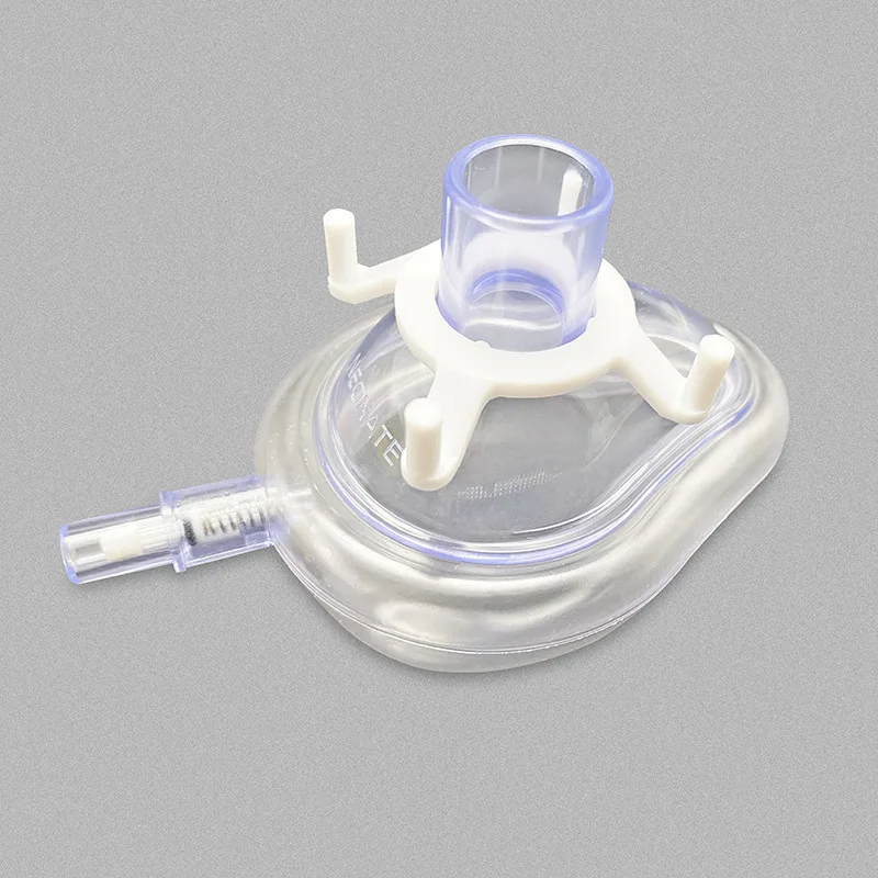 Neonatal adult silicone mask Medical oxygen mask Anesthesia mask Simple breathing device can be reused